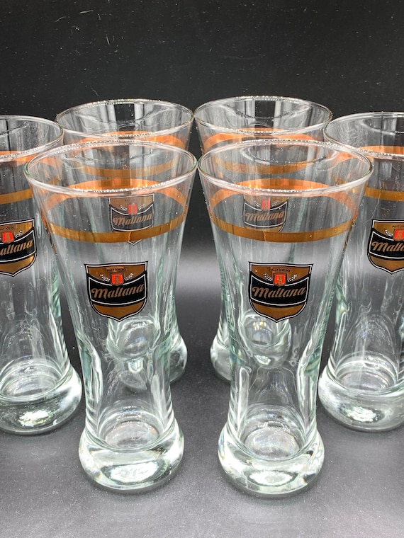 Maltana Pilsner Beer Glasses, Set of 6 the Best Turkish Halal Malt