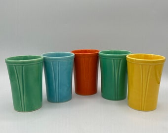 Vintage Homer Laughlin Riviera Art Deco Juice Cup / Small Tumbler - Sold Individually