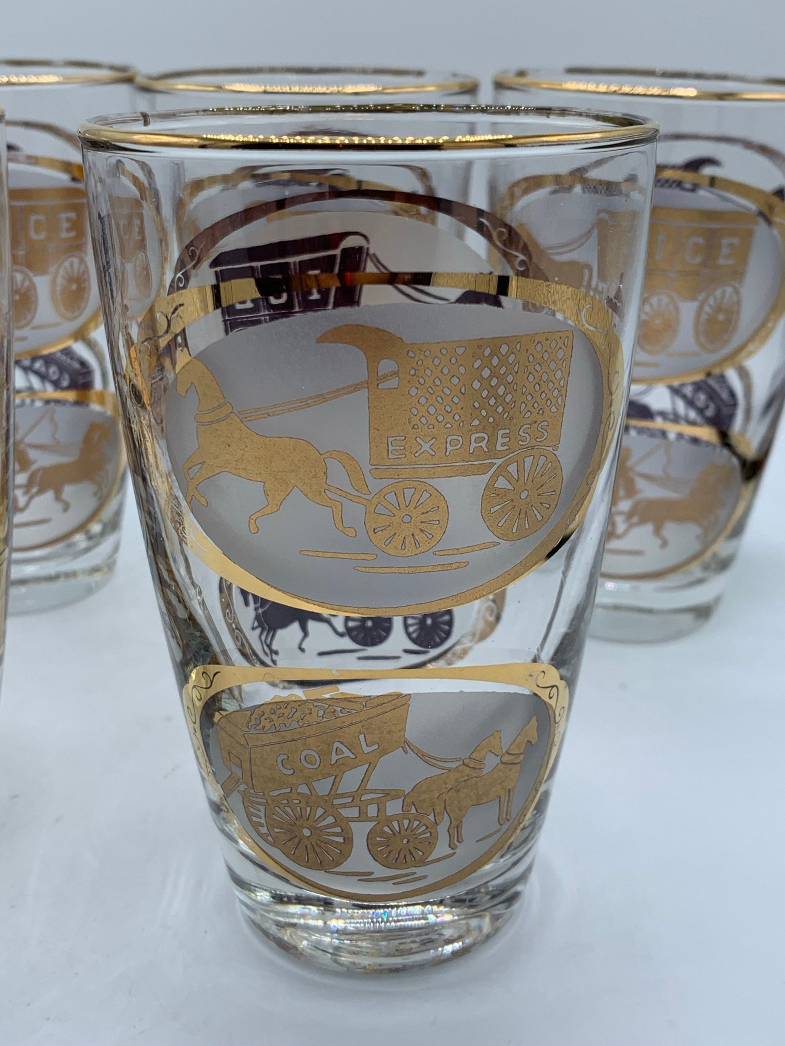 vintage libbey tumblers