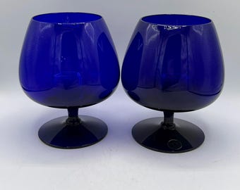 Vintage Dartington England Brandy Snifter Glasses - Set of 2