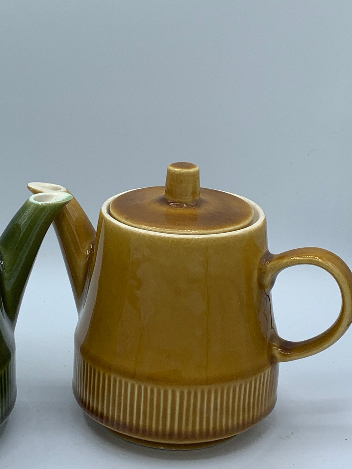 Vintage MCM Personal Teapots Set of 2 Great Vintage Etsy