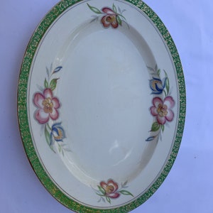Vintage Alfred Meakin - Oval Serving Platter and Vegetable Bowl - RARE PATTERN!