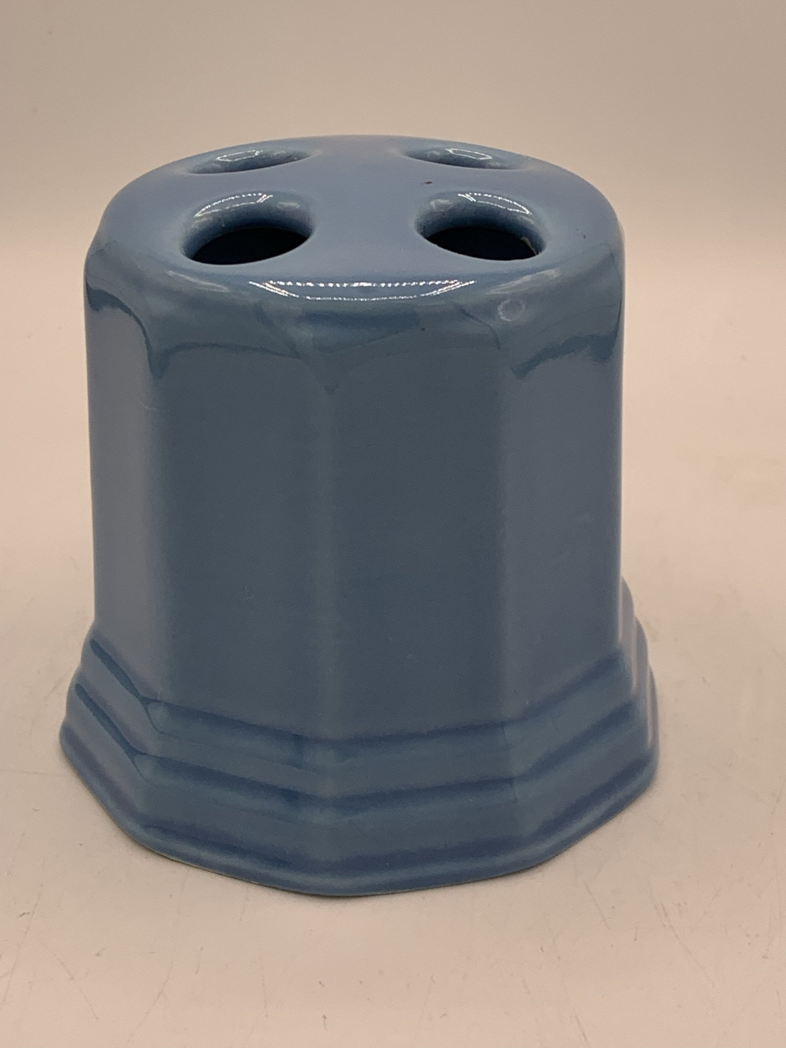 Vintage Authentic Toothbrush Holder Fantastic Blue Make Etsy UK