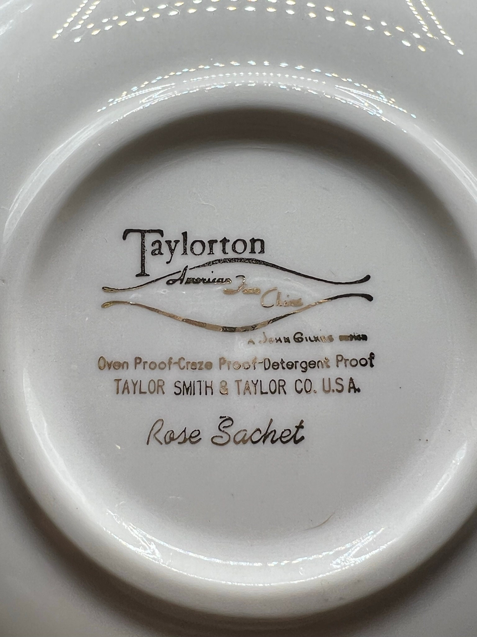 Mid-century Taylorton Rose Sachet China: Sold Individually - Etsy