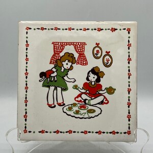 MCM Kitchen Tile / Trivet - So Cute!!  MCM Decor, Mid Century Kitchen, Kitchen Kitschy!