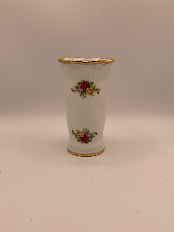 ロイヤルアルバート オールドカントリーローズ 花瓶 フラワーベース