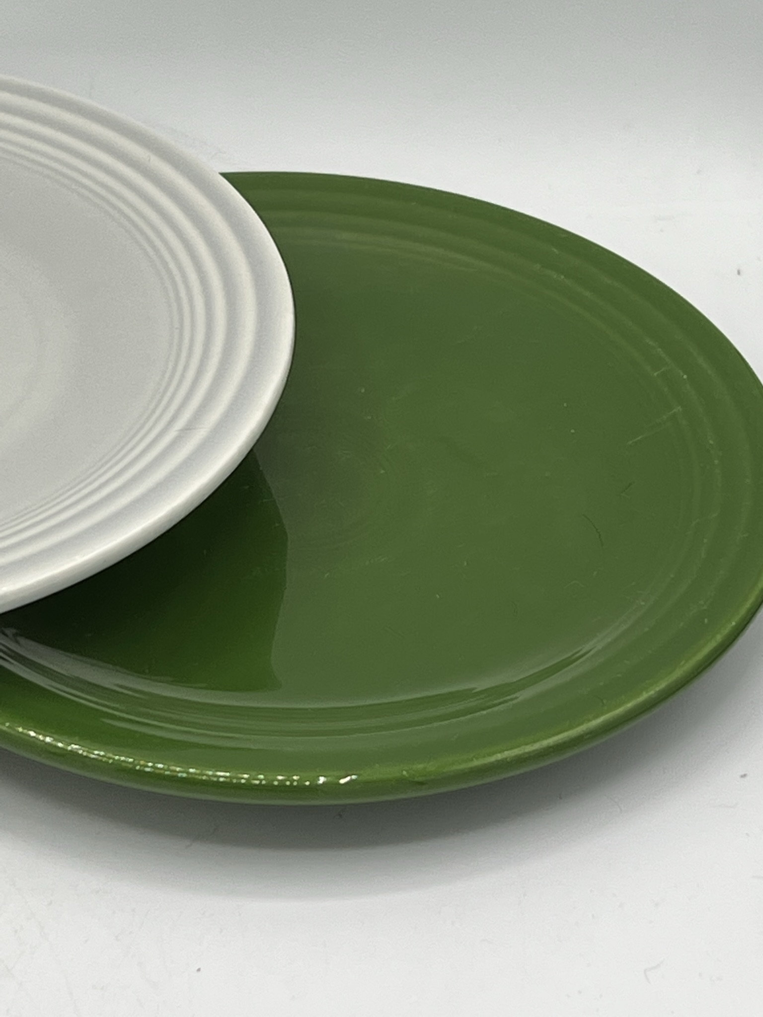 Vintage Fiesta Ware Bread and Butter Plates - 6.25 Vintage Fiesta Ware Bread and Butter Plates - 6.25