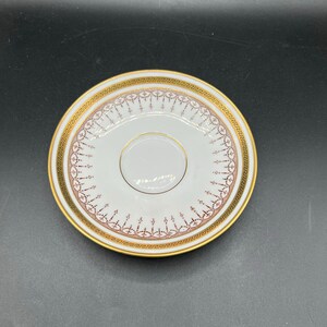 Grosvenor China England - Grecian Pattern - China Saucer - VINTAGE - Made in England - Fine China - Replacement