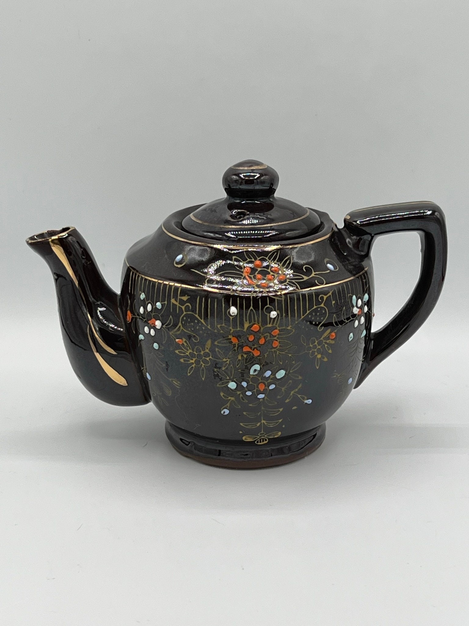 ★★お取り置きページ★ USA VINTAGE 40s 50s 1940s Vintage Japanese Moriage Teapot - Etsy
