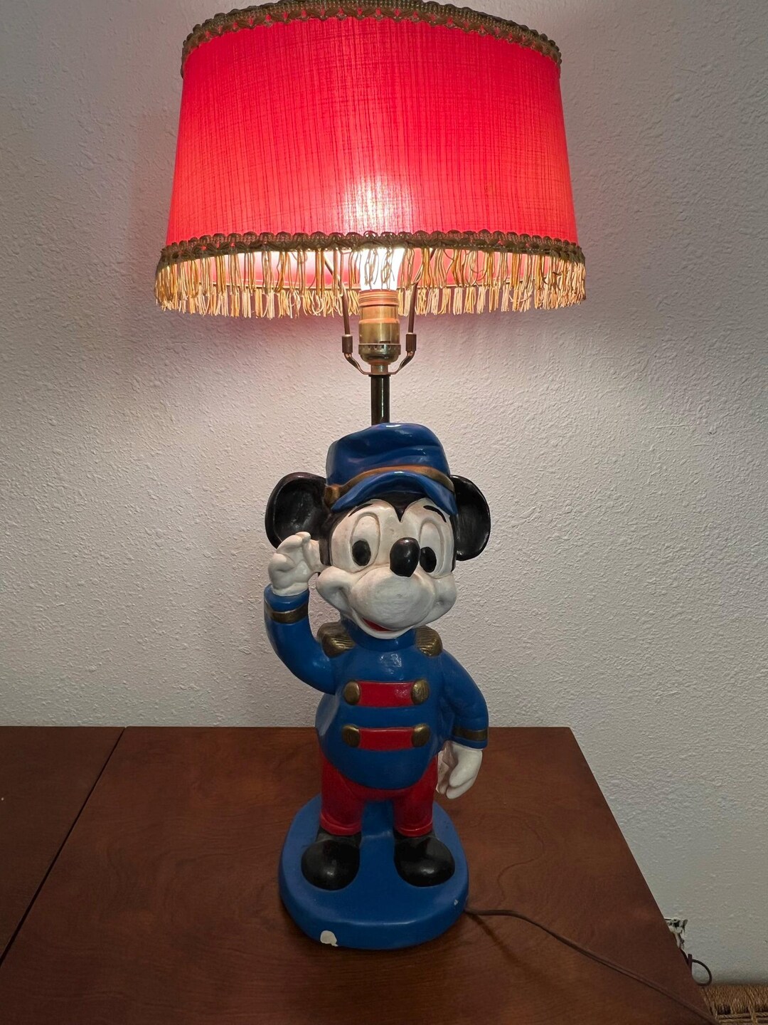 Vintage Mickey Mouse Lamp - Band Leader - so Fantastic!! Disney
