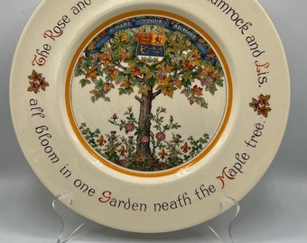 Royal Doulton Sammelteller - Die Rose und die Distel - So Hübsche !!