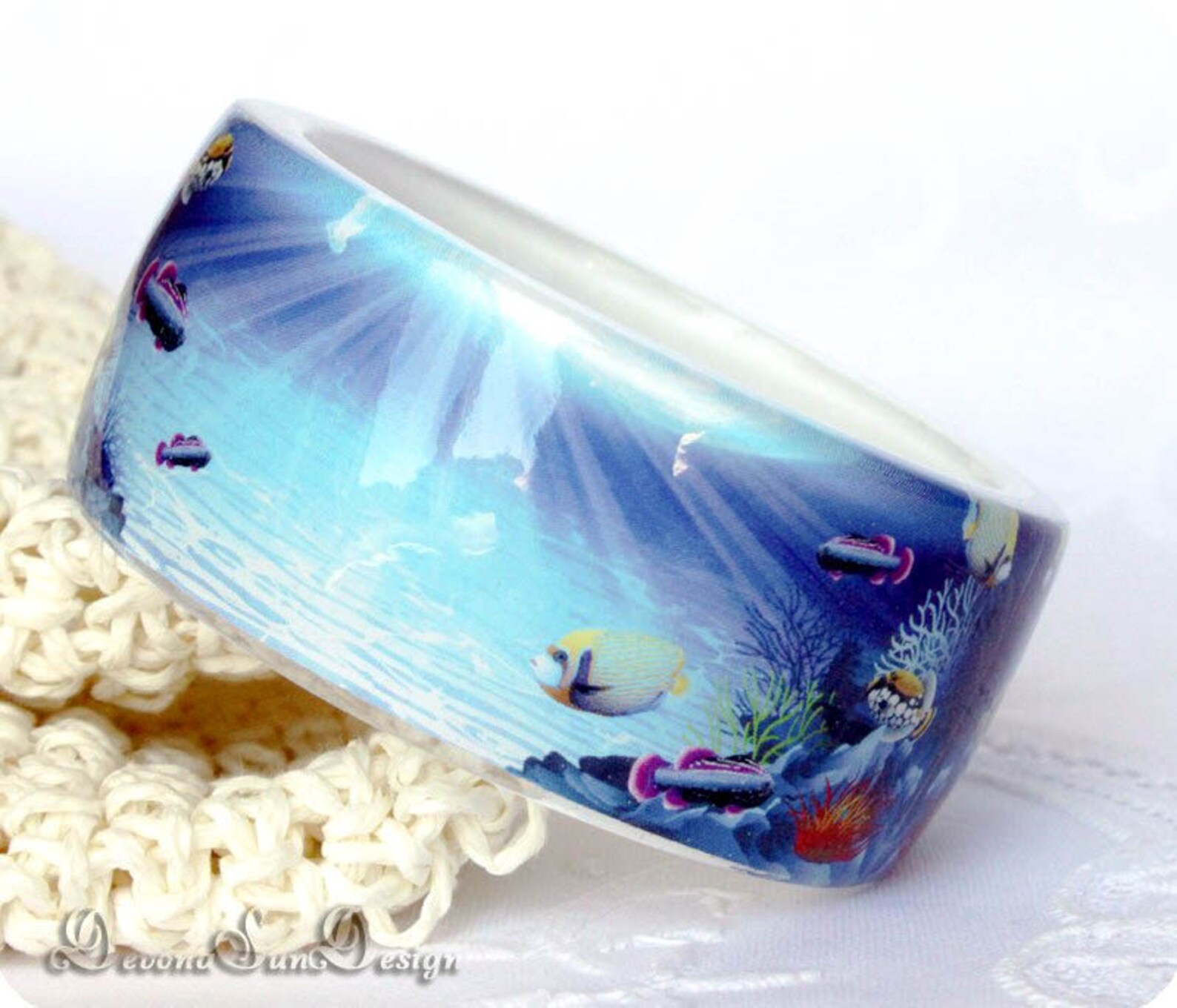 Bangle Andersea World Aquarium Jewelry Ocean Sea Jewelry Etsy