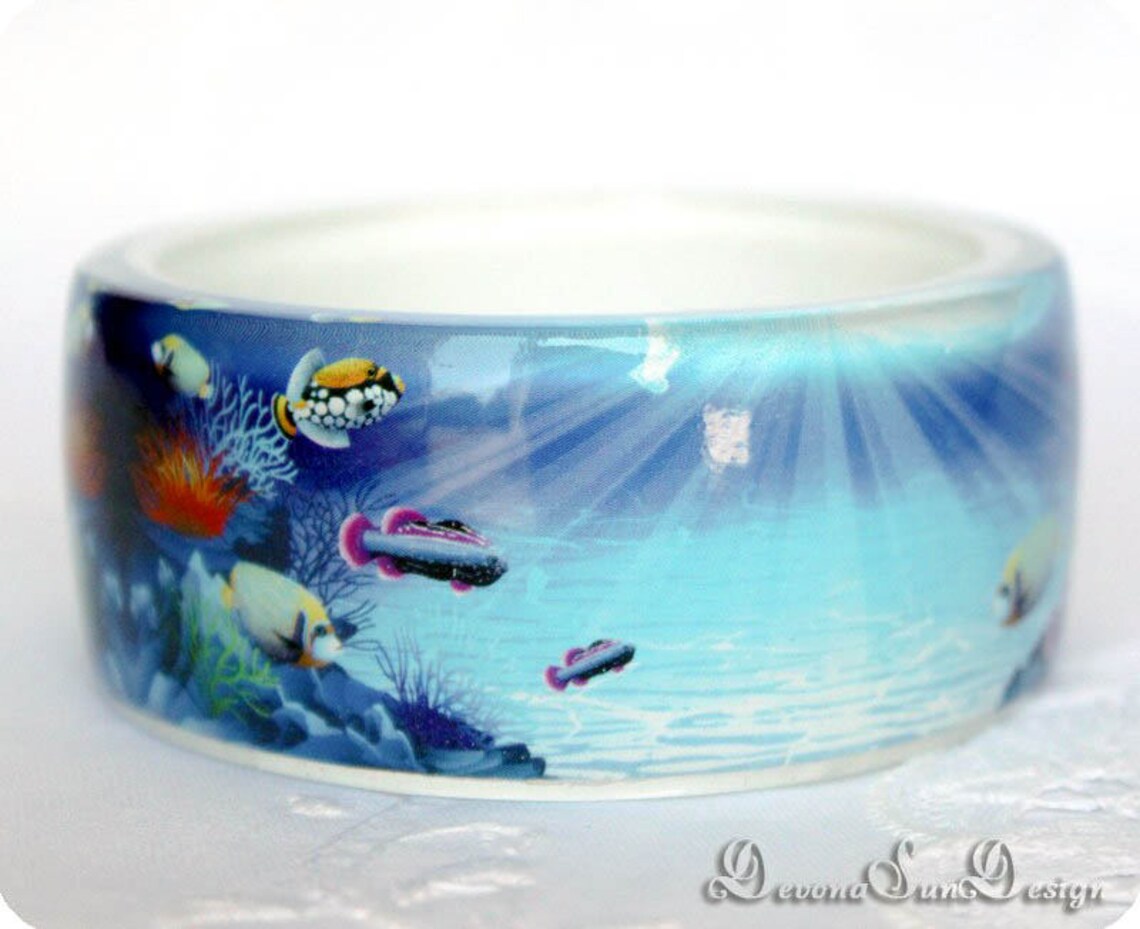 Bangle Andersea World Aquarium Jewelry Ocean Sea Jewelry Etsy
