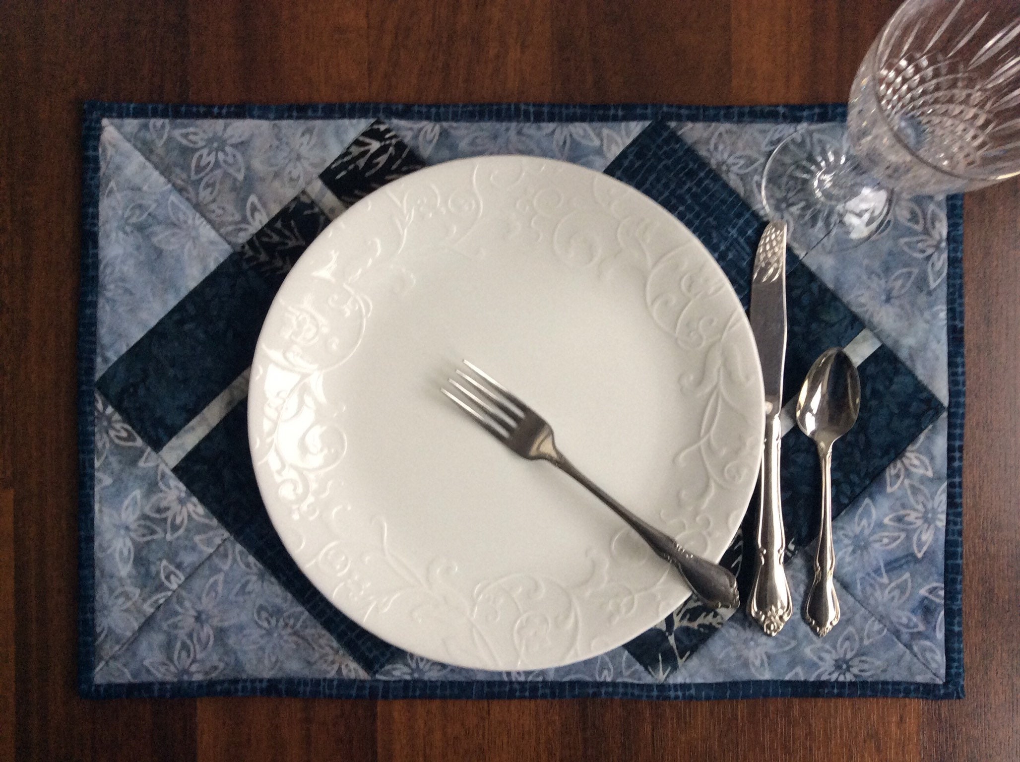 Quilted Placemats Etsy