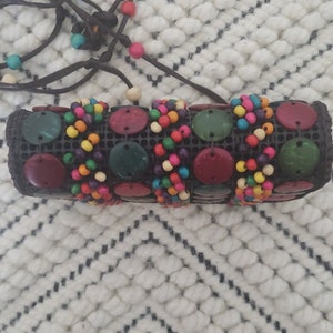 Woven Beaded Small Cross Body Bag image 3