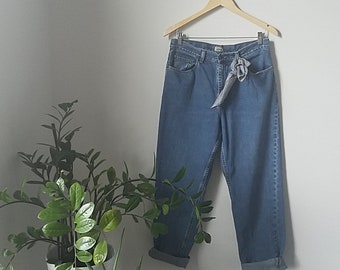 Vintage  LL Bean Jeans, Vintage Highwaisted Blue Mom Jeans Denim