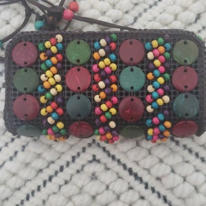 Woven Beaded Small Cross Body Bag image 2