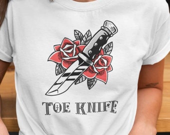 Toe Knife Cotton Tee