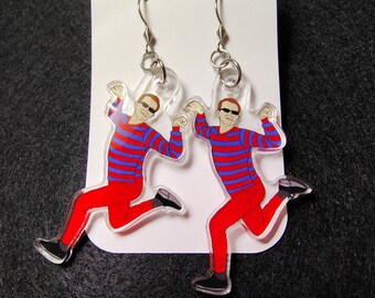 Artie The Strongest Man Earrings
