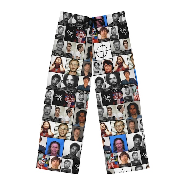 Men's Serial Killer Pajama Pants