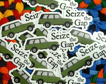 Seize The Gap Sticker