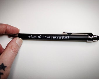 Dick Stylus Black Pen