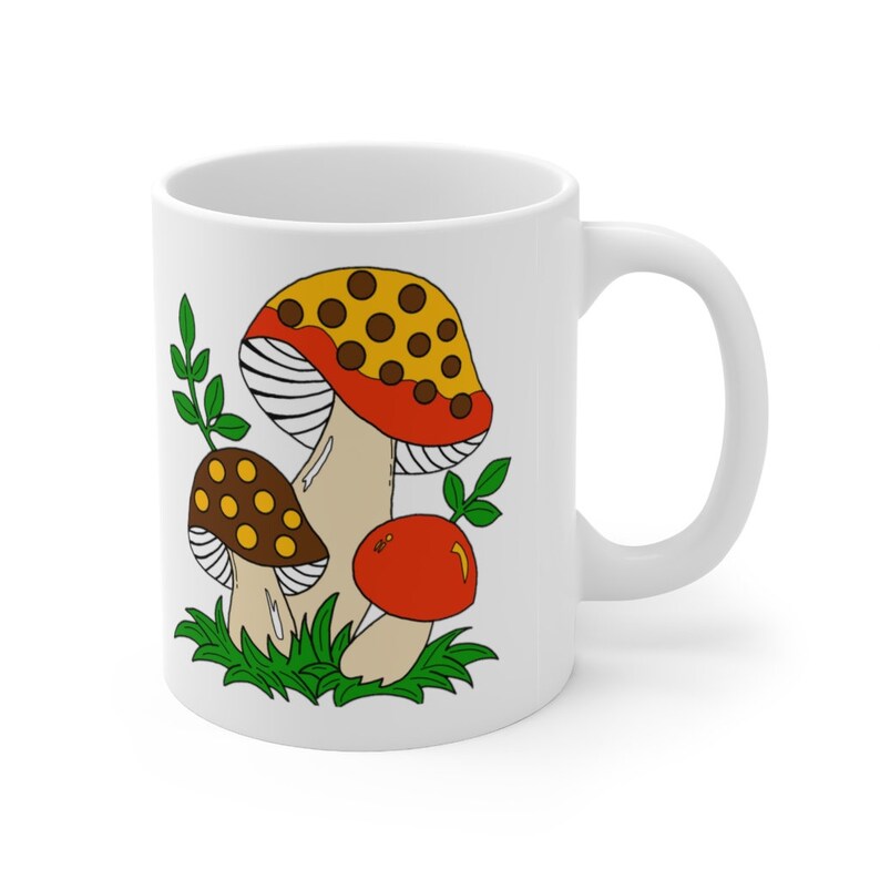 Tasse en céramique « Merry Mushroom » 11 oz image 4