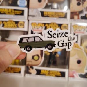 Seize The Gap Sticker