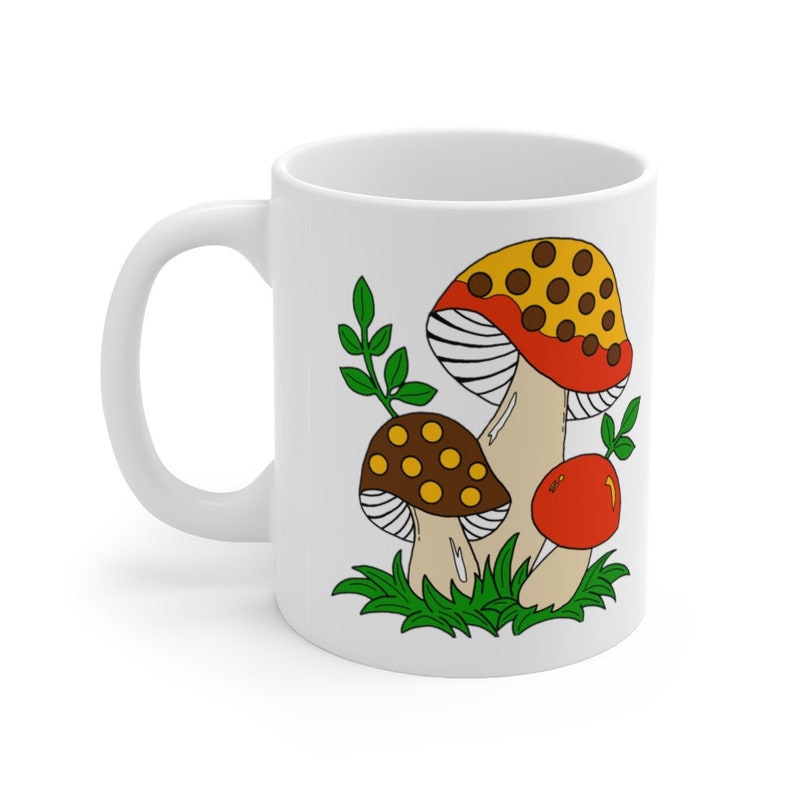 Tasse en céramique « Merry Mushroom » 11 oz image 2