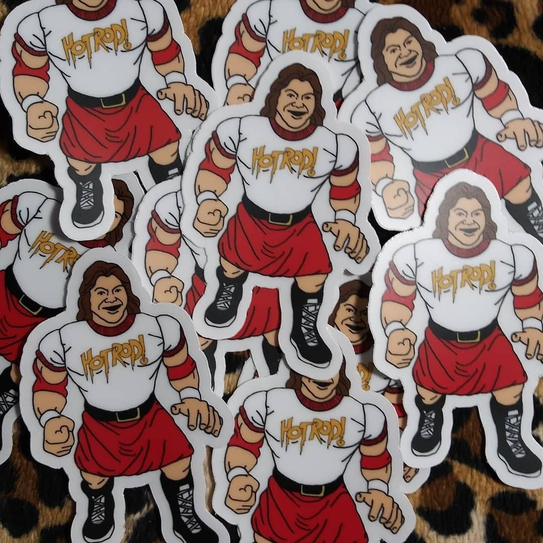 Rowdy Maniac Sticker - Etsy