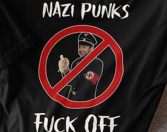 Anti-Nazi Graphic T shirt