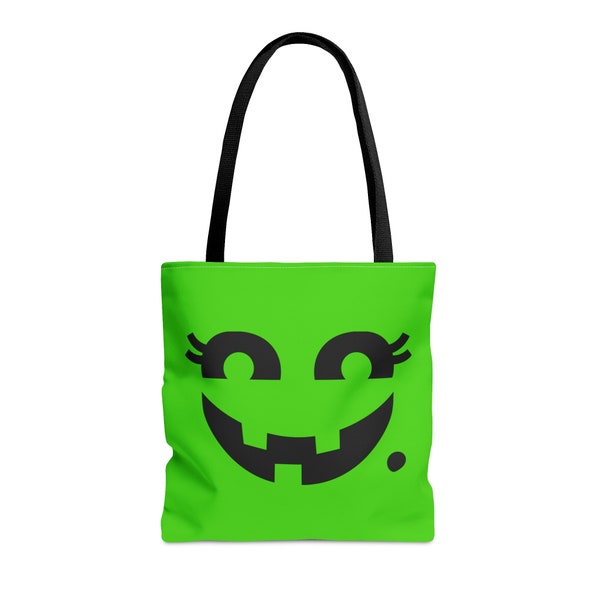Halloween Boo Bucket Goblin Tote Bag