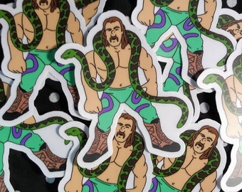 Jake & The Snake Sticker