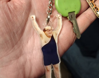 Trashman Keychain