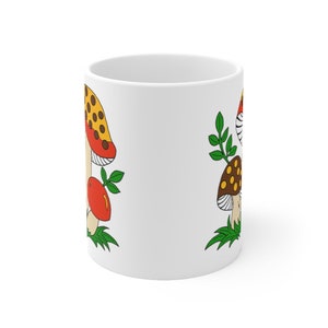 Tasse en céramique « Merry Mushroom » 11 oz image 3