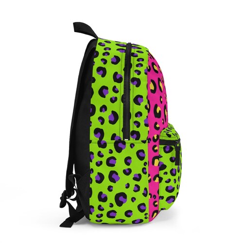 Neon Leopard buying Print Backpack