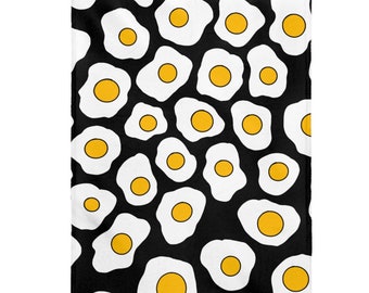 Egg Velveteen Plush Blanket