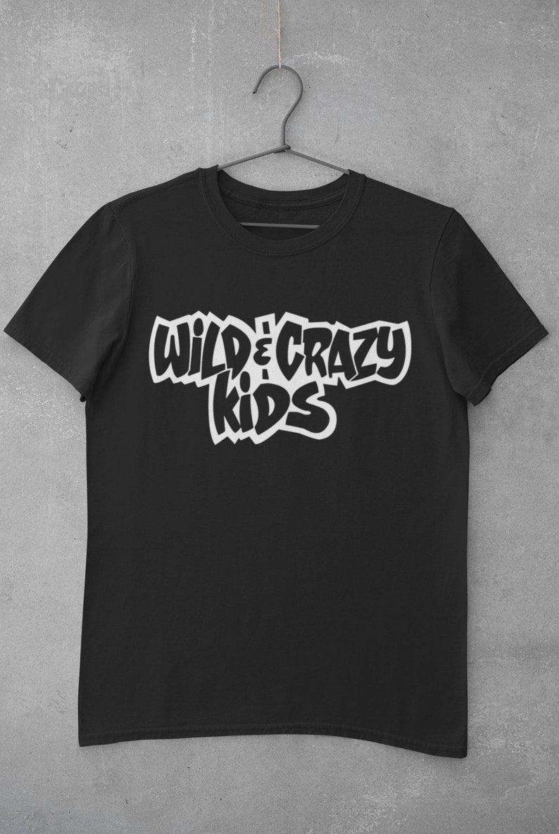 Wild and Crazy Kids Short Sleeve Tee Etsy