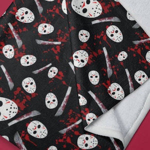 Jason&#39;s Halloween Velveteen Plush Blanket