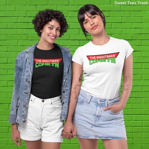 The Nightman Cometh Short Sleeve Tee