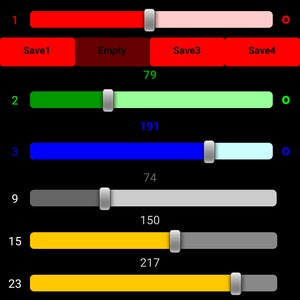 Wireless DMX stage lighting controller Control DMX stage lighting from your Android phone or tablet image 5