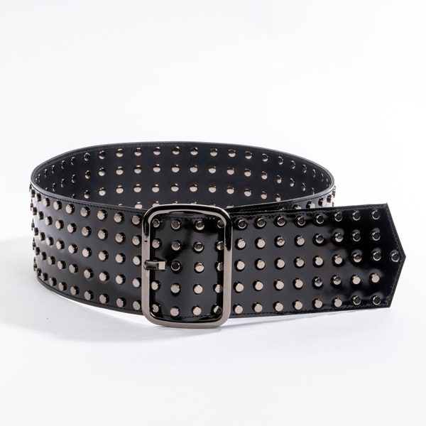 Studded Belt - Etsy