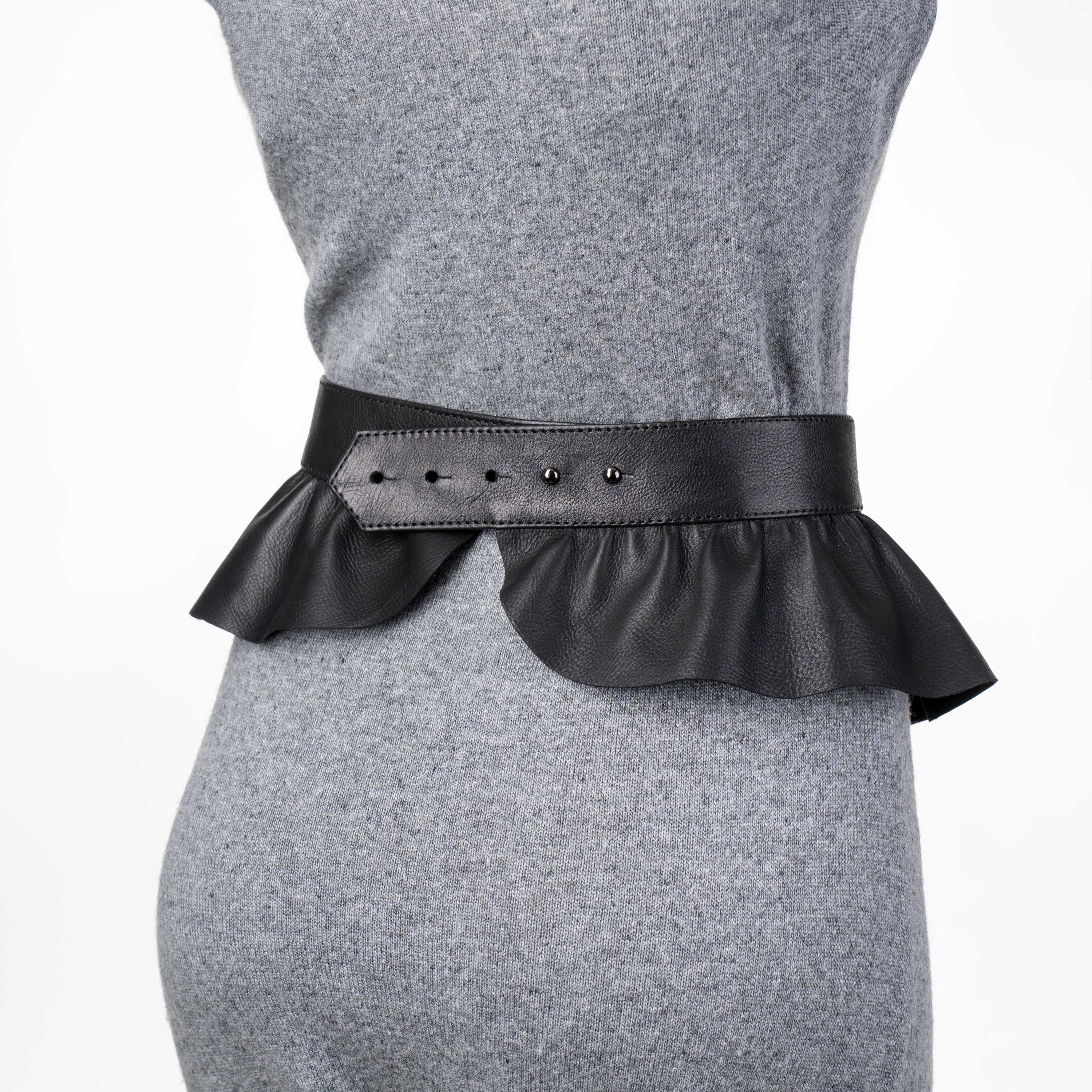 HOUGA dearly bustier ＆ jean frill belt HOUGA dearly bustier ＆ jean frill belt