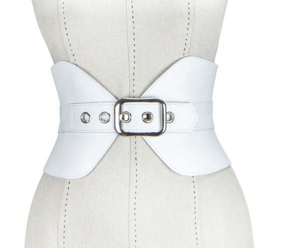 Women's Leather Corset Belt, Outfit Waist Wide Belt, Event Party Belt, Wide  Leather Buckle Belt, Plus Size Belt 