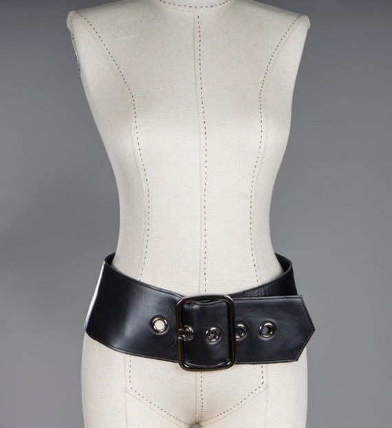 Wide 4 10 Cm Leather Large Buckle Hip Belt. Plus Size -  Canada