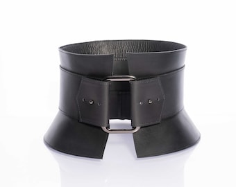 小物 UN3D. BUCKLE BUSTIER BELT Scarlet Darkness Pirate Retro Buckle Wide Waist Stretch
