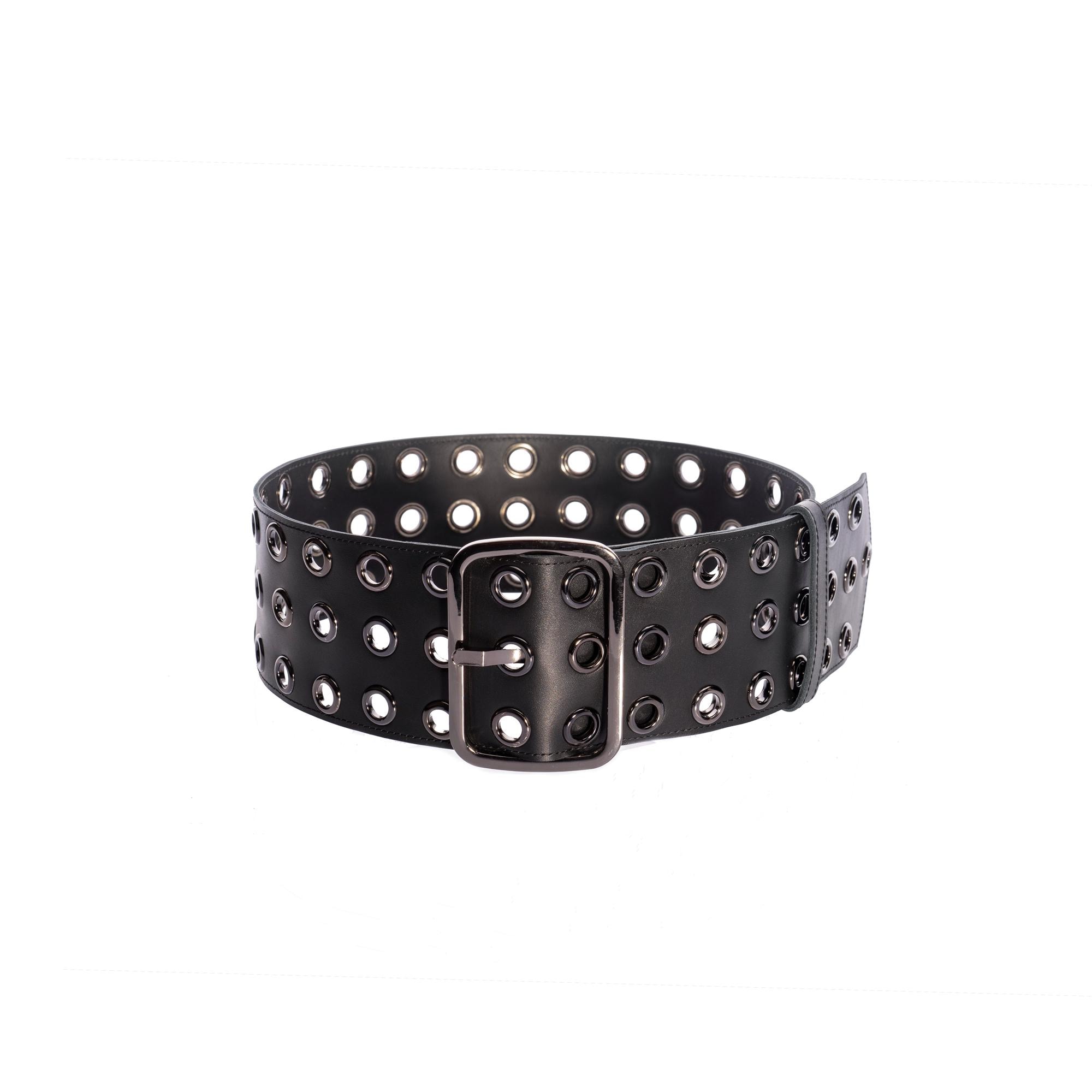 HYKE 2024 今季完売　DOESKIN CORSET BELT HYKE ハイク/ DOESKIN CORSET BELT – six