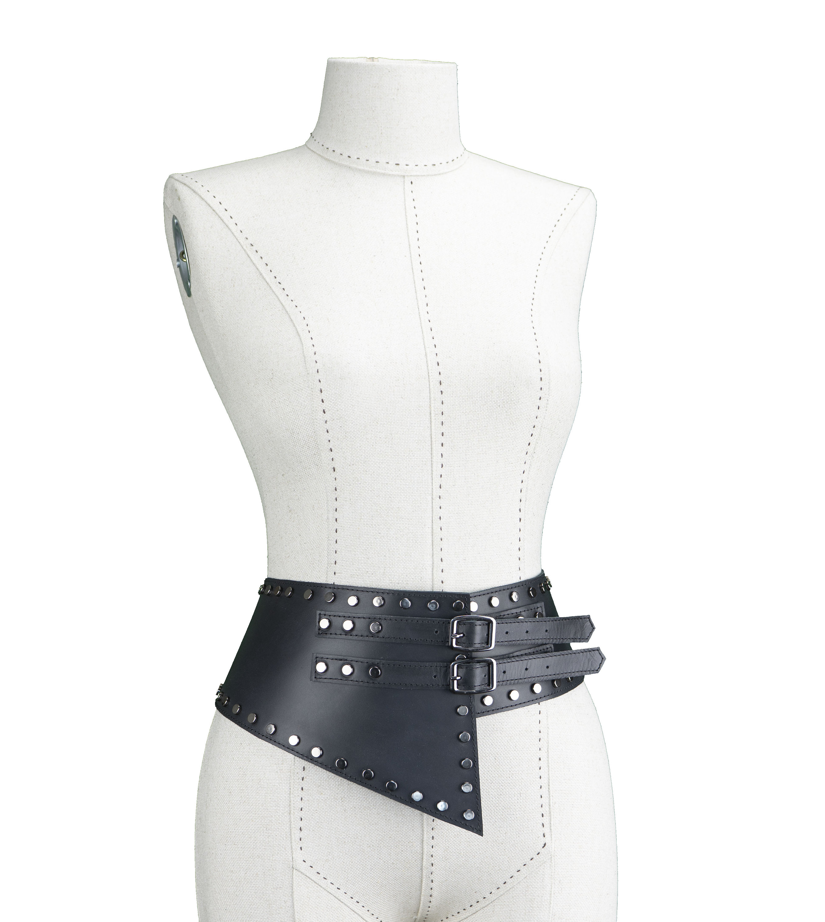 Leather Peplum Long Skirt Belt, Womens Leather Belt, Dress Corset Belt,  Wide Waist Belt, Waist Cincher, Peplum Skirt Buckle Belt 