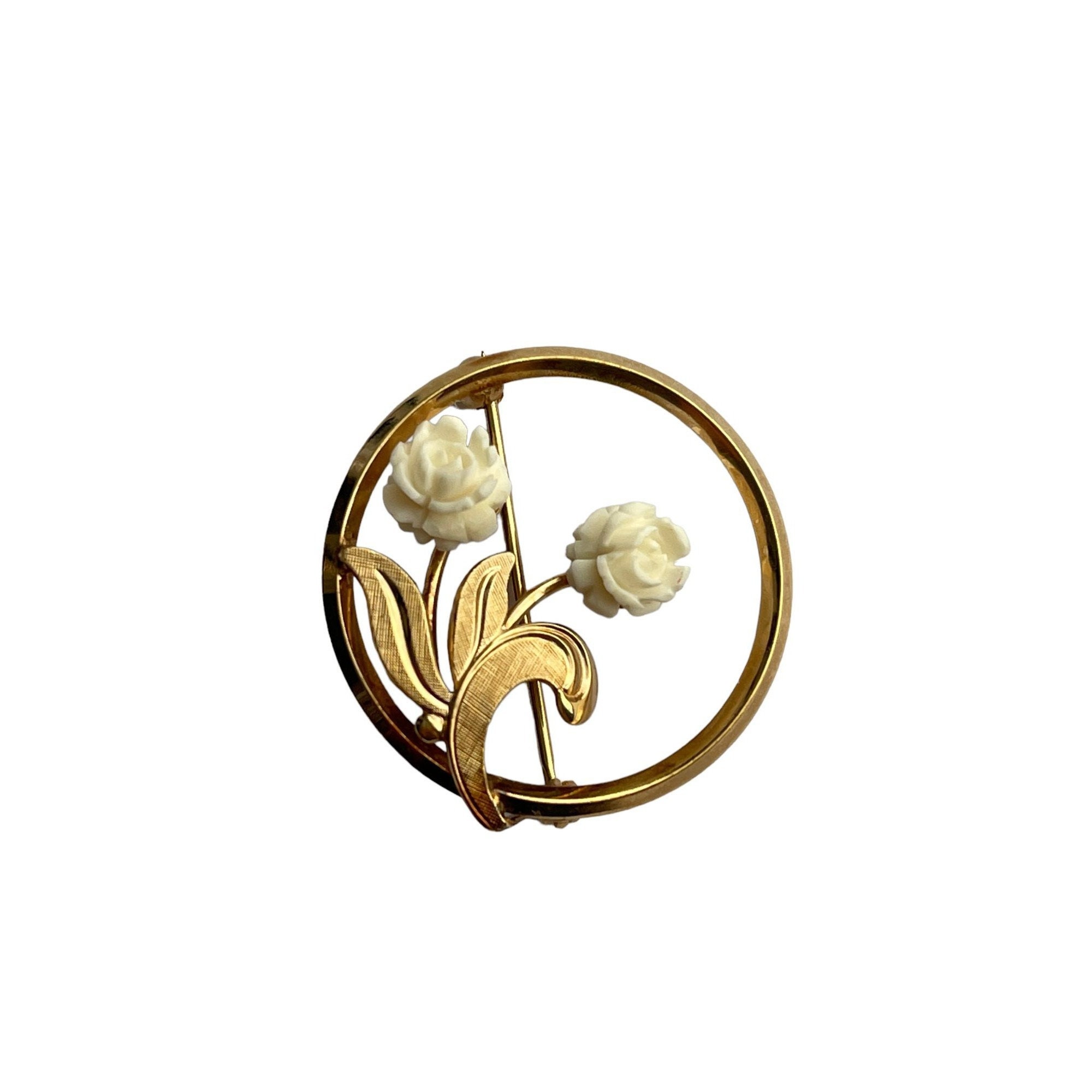 Van dell 12kt gold shop filled brooch