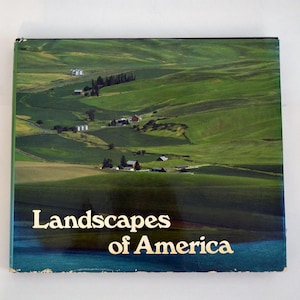 HC 1983 1st Edition Landscapes of America by Bill Harris, Crescent Books (2656B)